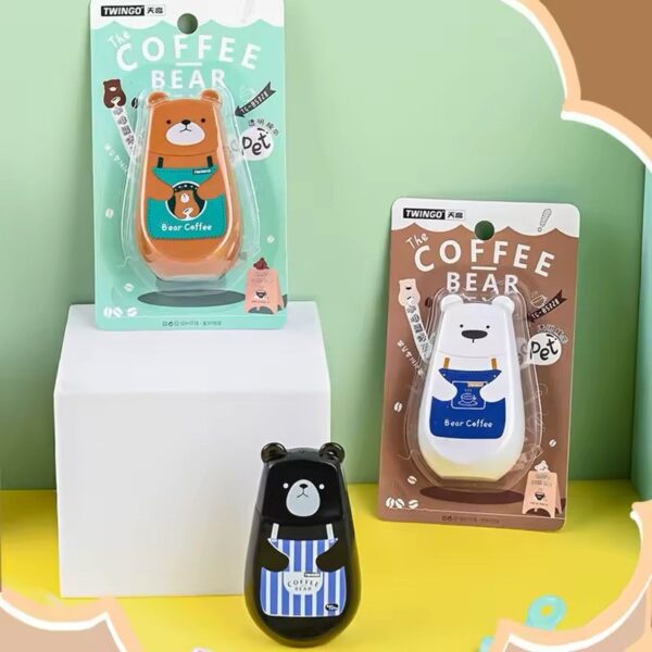 Fita Corretiva Ursinho Fofo Coffee