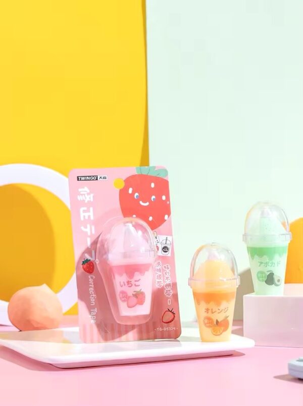 Fita Corretiva Fofo Milkshake Fruit