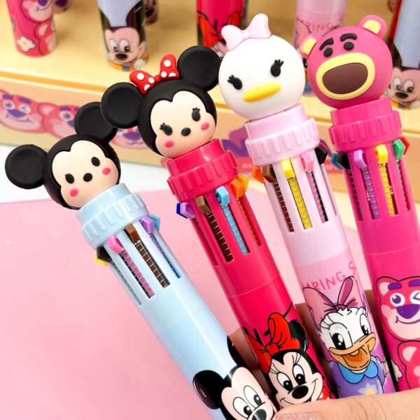 Caneta 10 Cores Disney - Cx 36 Und