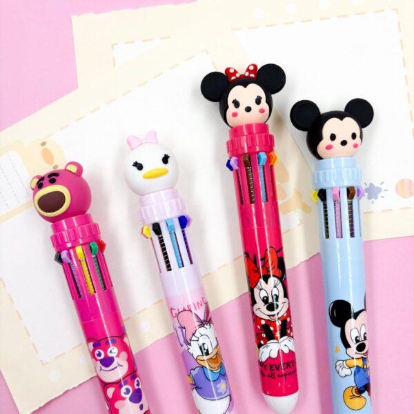 Caneta 10 Cores Disney - Cx 36 Und
