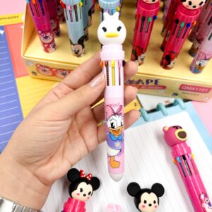 Caneta 10 Cores Disney