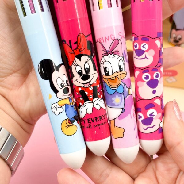 Caneta 10 Cores Disney