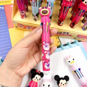 Caneta 10 Cores Disney