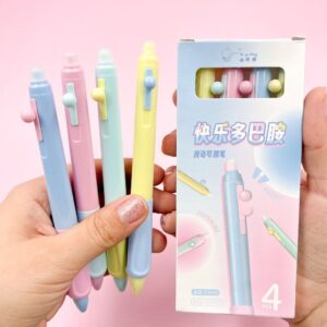 Caneta Apagável Premium Pastel - Cx 4 Und