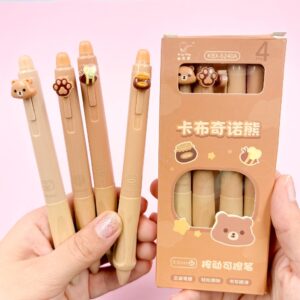 Caneta Apagável Premium Ursinhos Honey - Cx 4 Und