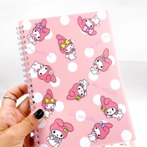 Caderno Fofo Aramado My Melody