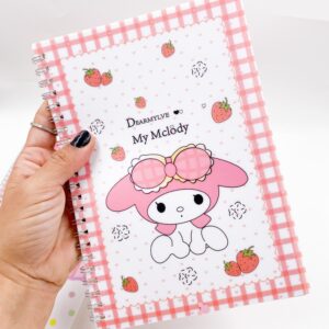 Caderno Fofo Aramado My Melody