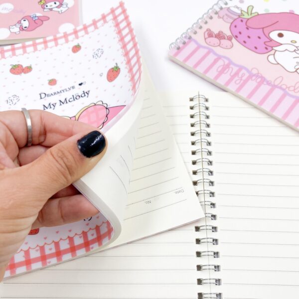 Caderno Fofo Aramado My Melody