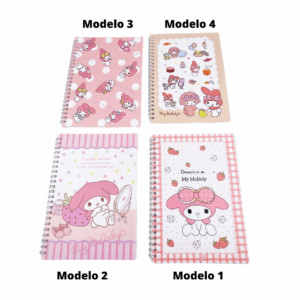Caderno Fofo Aramado My Melody