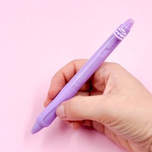 Caneta Apagável Premium Docinhos Lilás- Cx 4 Und