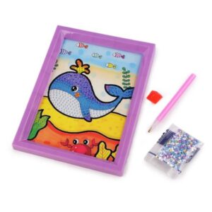 Pintura Diamante c/ Quadro de Parede