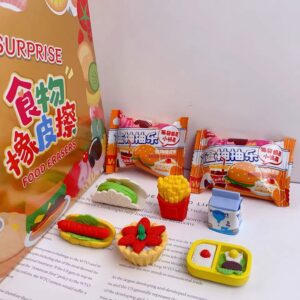 Borracha Surpresa Fast Comidinhas - 4 Und