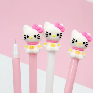 Caneta Fofa Hello Kitty Lacinho - PACOTE 6 UND
