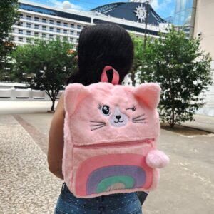 Mochila Pelúcia Gatinho GG