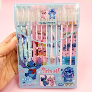 Caneta Stitch Estampada - Blister 12 Und