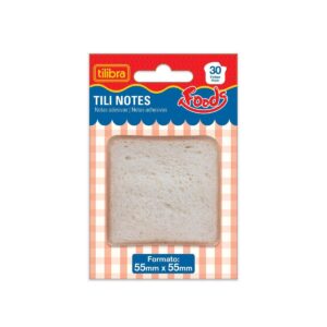 Tili Notes Foods Pão 58x58mm - TILIBRA - UND