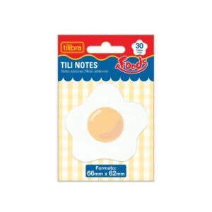 Tili Notes Foods Ovo 66x62mm - TILIBRA - UND