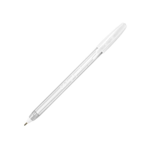Caneta Trigel Branca 1.0 mm - CIS - 6 UND