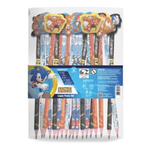 Lápis HB c/ Borracha Sonic LEO E LEO - Kit 4 UND