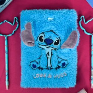 Caderno de Anotações Pelúcia Fluffy Stitch DAC