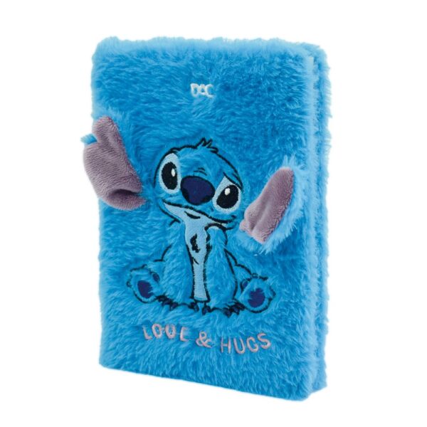 Caderno de Anotações Pelúcia Fluffy Stitch DAC