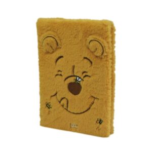 Caderno de Anotações Pelúcia Fluffy Ursinho Pooh DAC