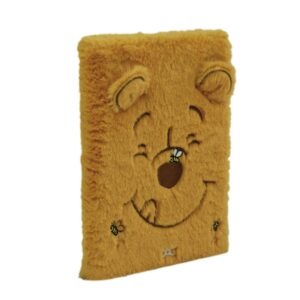 Caderno de Anotações Pelúcia Fluffy Ursinho Pooh DAC