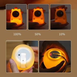 Luminária de Mesa Touch Recarregável Capivara