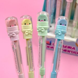 Lapiseira Polvo Divertido 0.7mm KAZ - KIT 6 UND