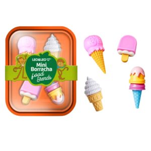 Mini Borracha Food Trends Marmitinha LEO E LEO - CX 12 UND
