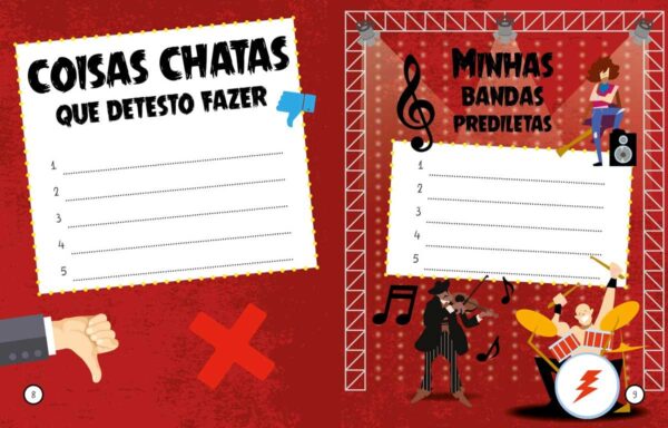 Coisas de Menino - Proibido para Meninas - DIÁRIO SECRETO - CIRANDA - UND