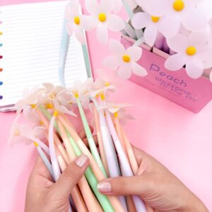 Caneta Fofa Flexível Flores - PACOTE 6 UND