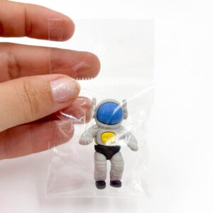 Borracha Fofa 3D Espaço - PACOTE 6 UND