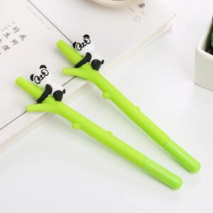 Caneta Fofa Panda Bambu - PACOTE 6 UND