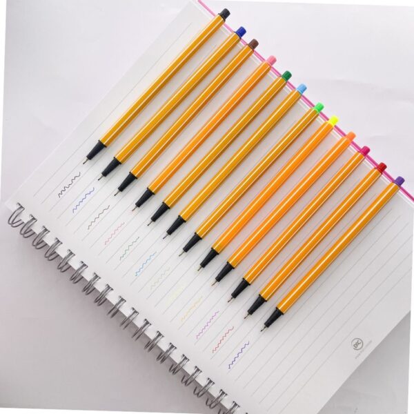 Caneta Fine Liner Marker 12 Cores - IMPORTADO - BLISTER