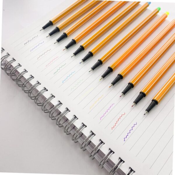 Caneta Fine Liner Marker 12 Cores - IMPORTADO - BLISTER