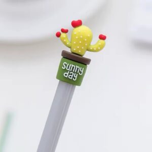 Caneta Fofa Cactus Sunny - PACOTE 6 UND