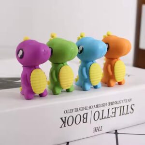 Borracha Fofa 3D Dinossauro - CX 48 UND