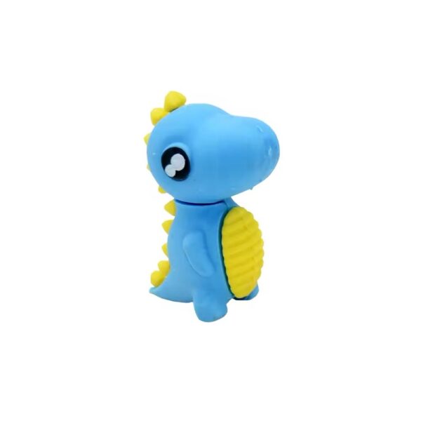 Borracha Fofa 3D Dinossauro - CX 48 UND