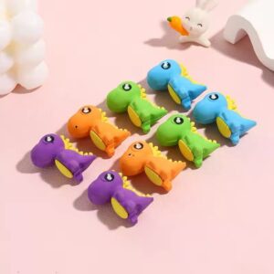 Borracha Fofa 3D Dinossauro - CX 48 UND