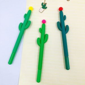 Caneta Fofa Cactus Mandacaru do Nordeste - PACOTE 6 UND