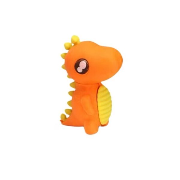 Borracha Fofa 3D Dinossauro - PACOTE 6 UND
