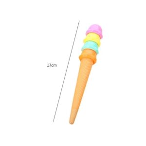 Caneta Fofa Sorvete Bolinhas - PACOTE 6 UND