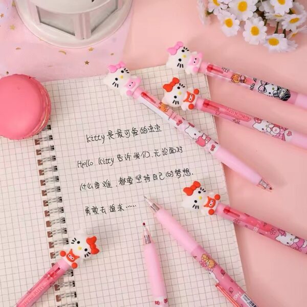 Caneta Clic Estampada HELLO KITTY - CX 36 UND