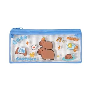 Estojo Transparente c/ Tela CAPIVARA P - UND