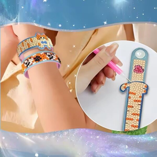 Pintura Diamante Pulseira Cute - UND