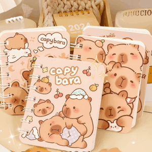 Caderneta Aramada CAPIVARA CUTE - UND
