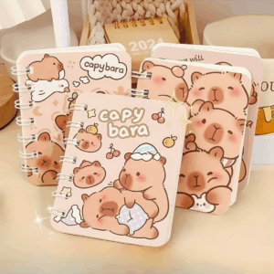Caderneta Aramada CAPIVARA CUTE - UND