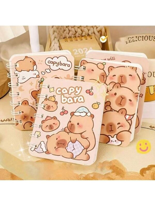 Caderneta Aramada CAPIVARA CUTE - UND
