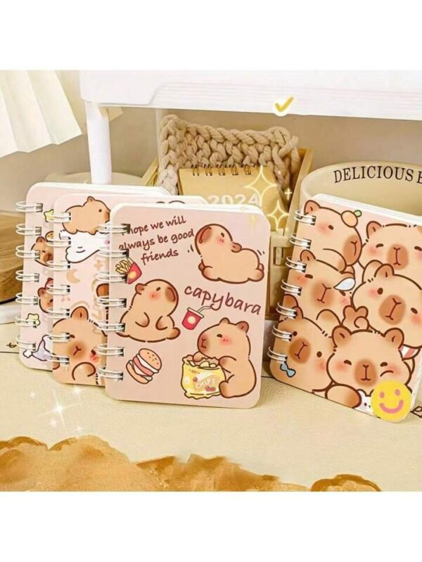 Caderneta Aramada CAPIVARA CUTE - UND